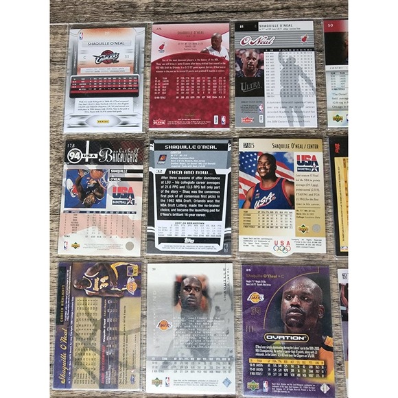 Shaquille O'Neal - Lot of 20 Cards Across Many Classic Years - Basketball Cards - Picture 3 of 6